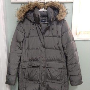Land's End Down Winter Coat/Parka Size M